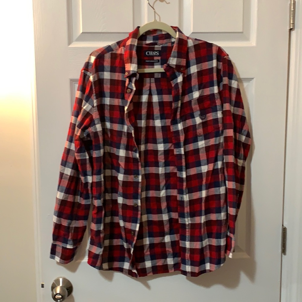 Chaps button down flannel